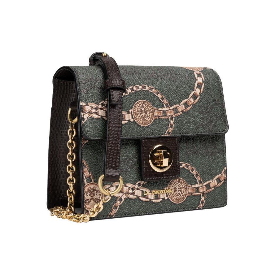 The Bag Felipa La Martina Green sling bags for women